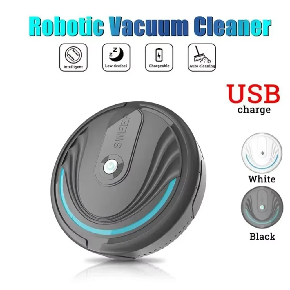 (image for) Home Automatic Floor Clraning Robot Mini Intelligent Wireless Vacuum Cleaner USB Rechargeable Wet And Dry Homesweeper
